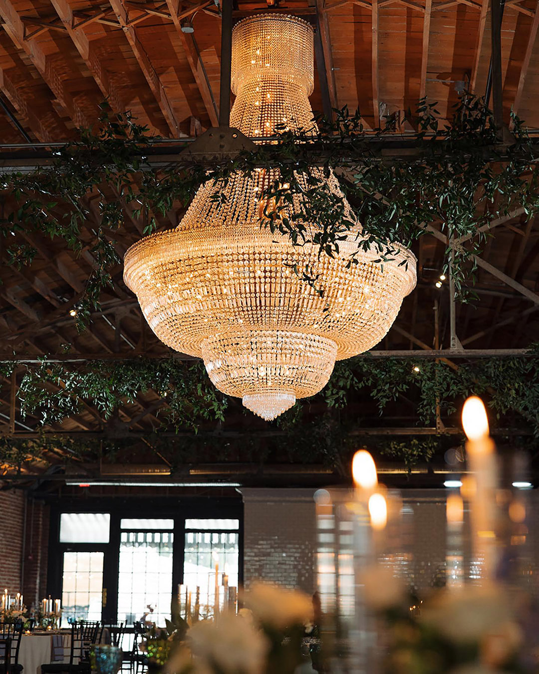 Wedding lighting design chandelier