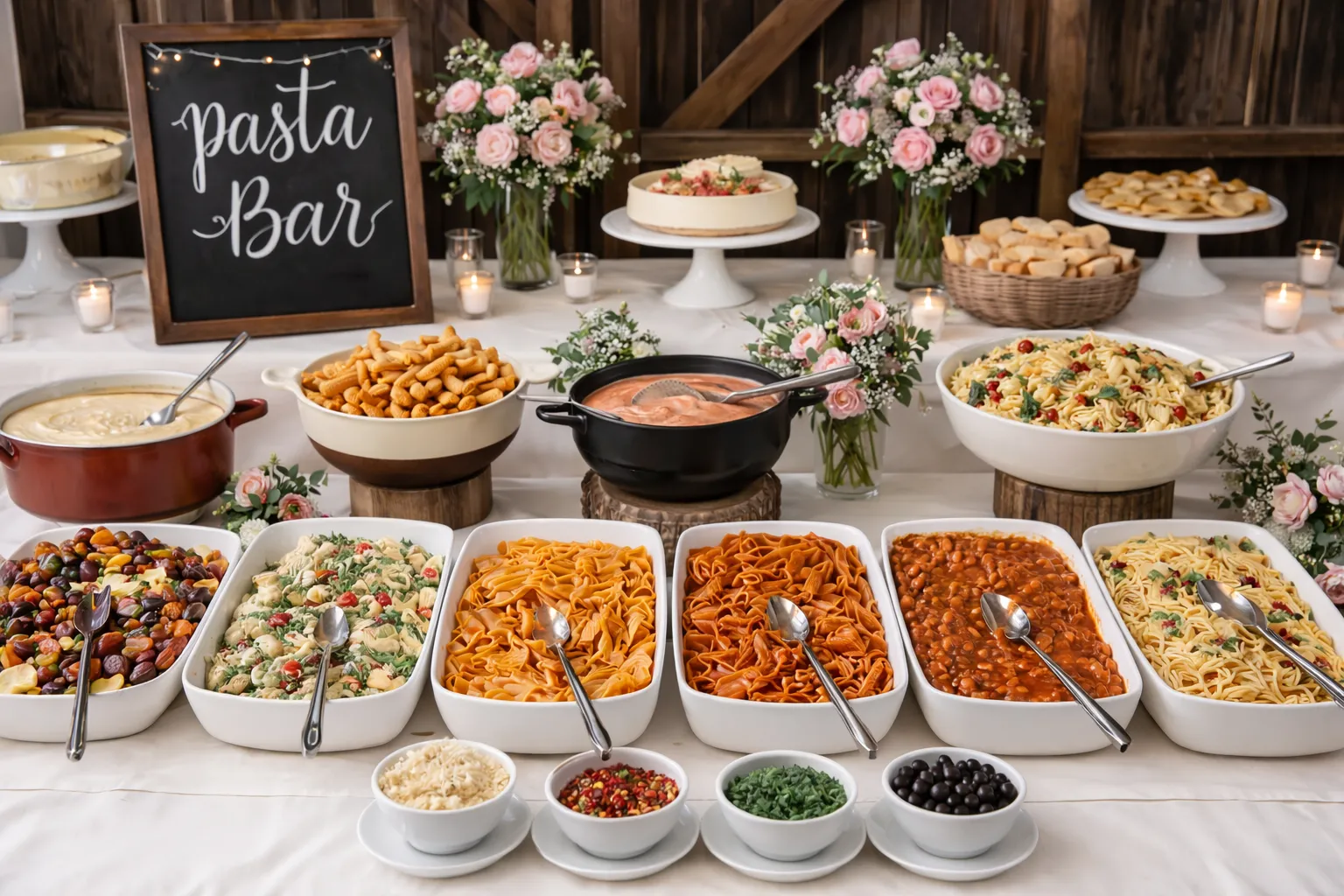 Wedding food trends.